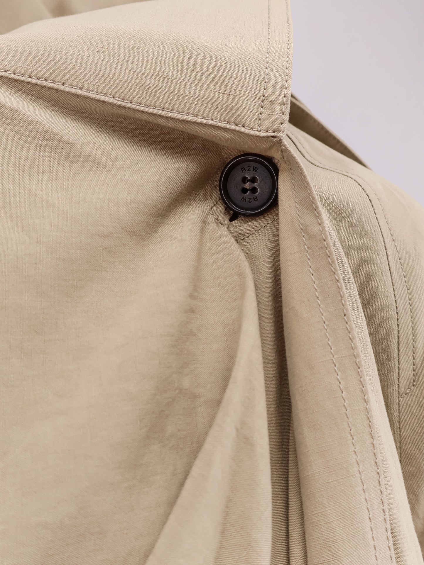 Lumira linen and cotton trench