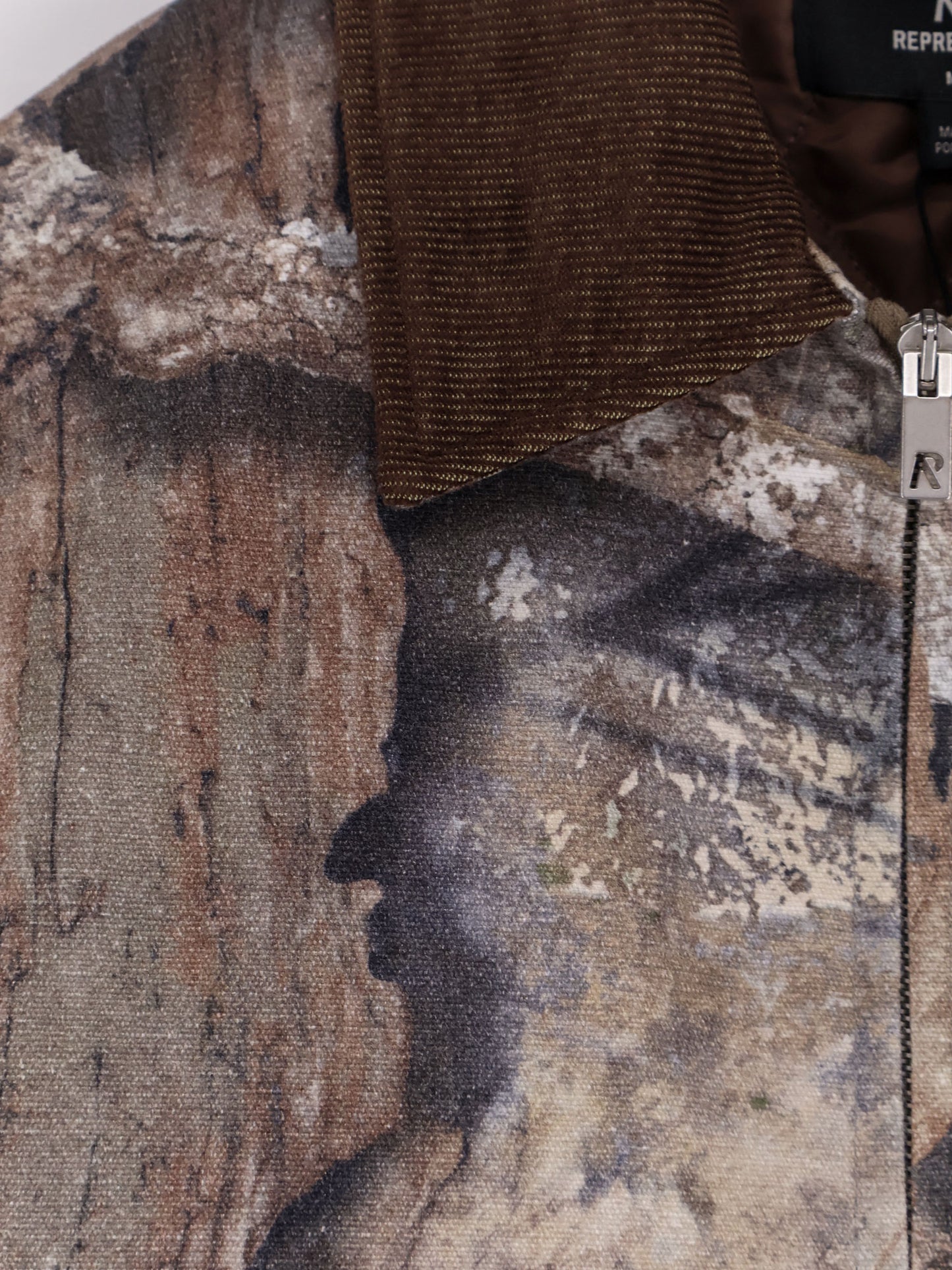 Cotton jacket with Real Tree print