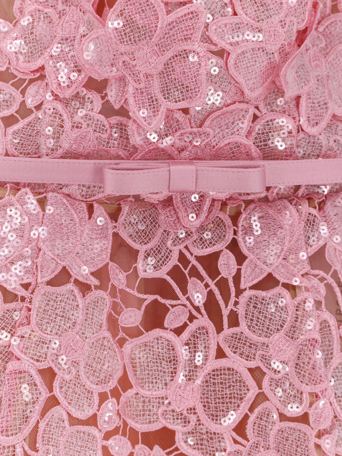 Novalie Mini dress with satin belt