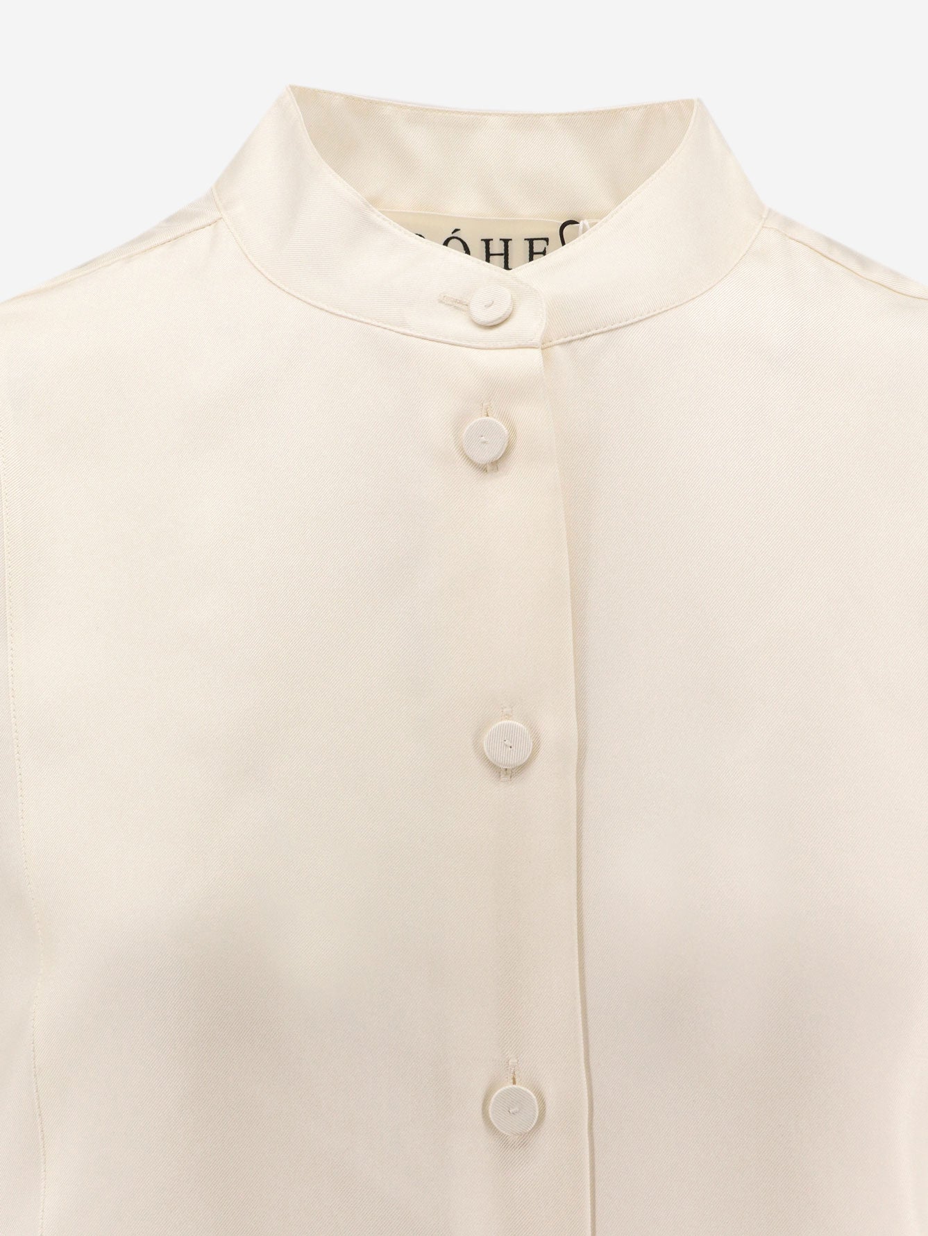 Camicia tuxedo in seta
