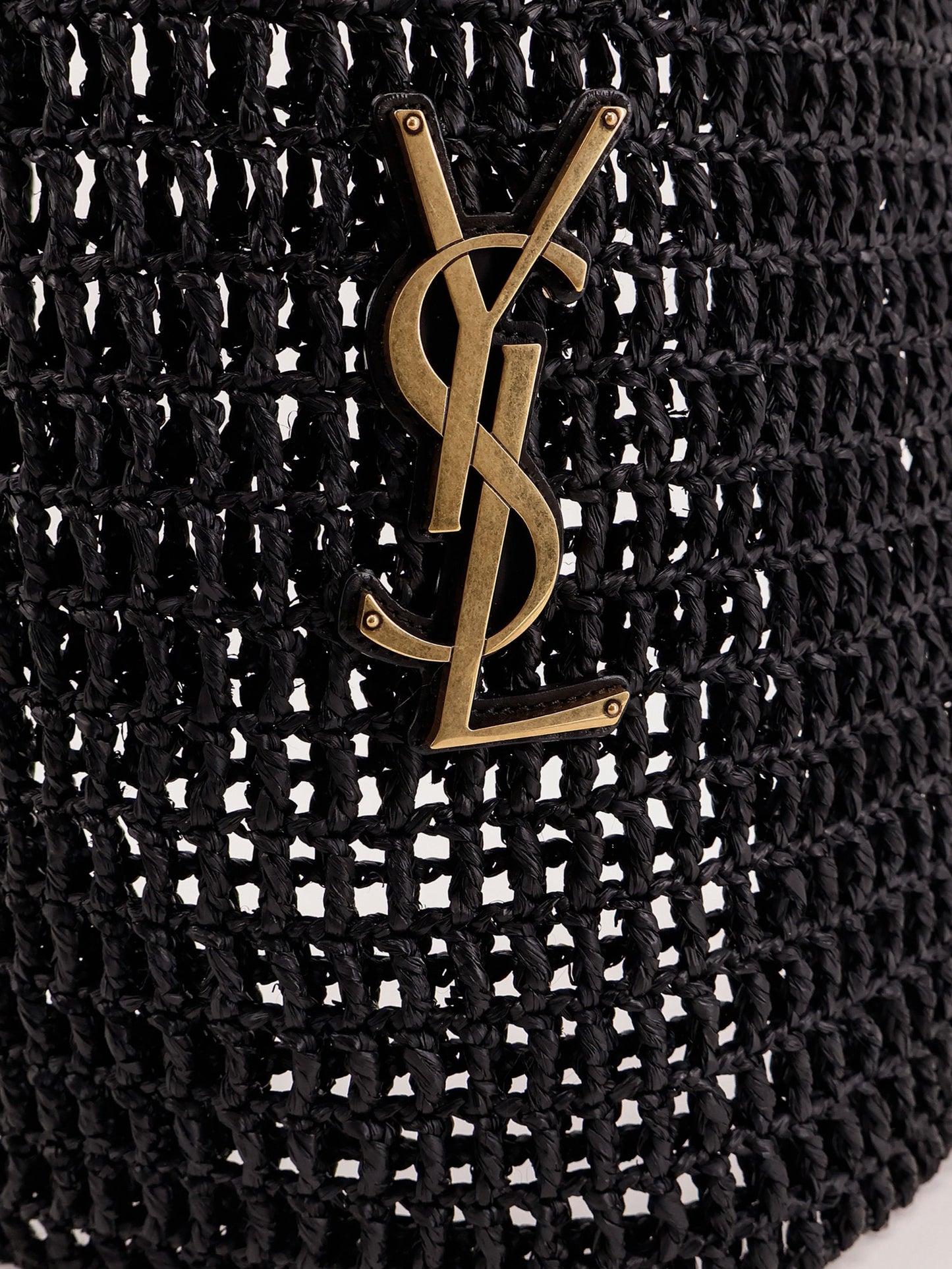 Raffia shoulder bag