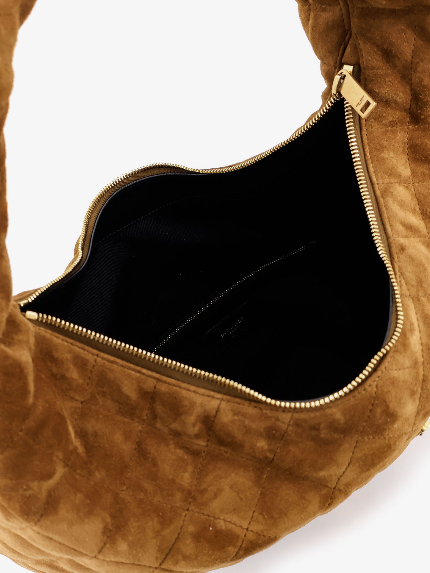 Icare Hobo suede handbag
