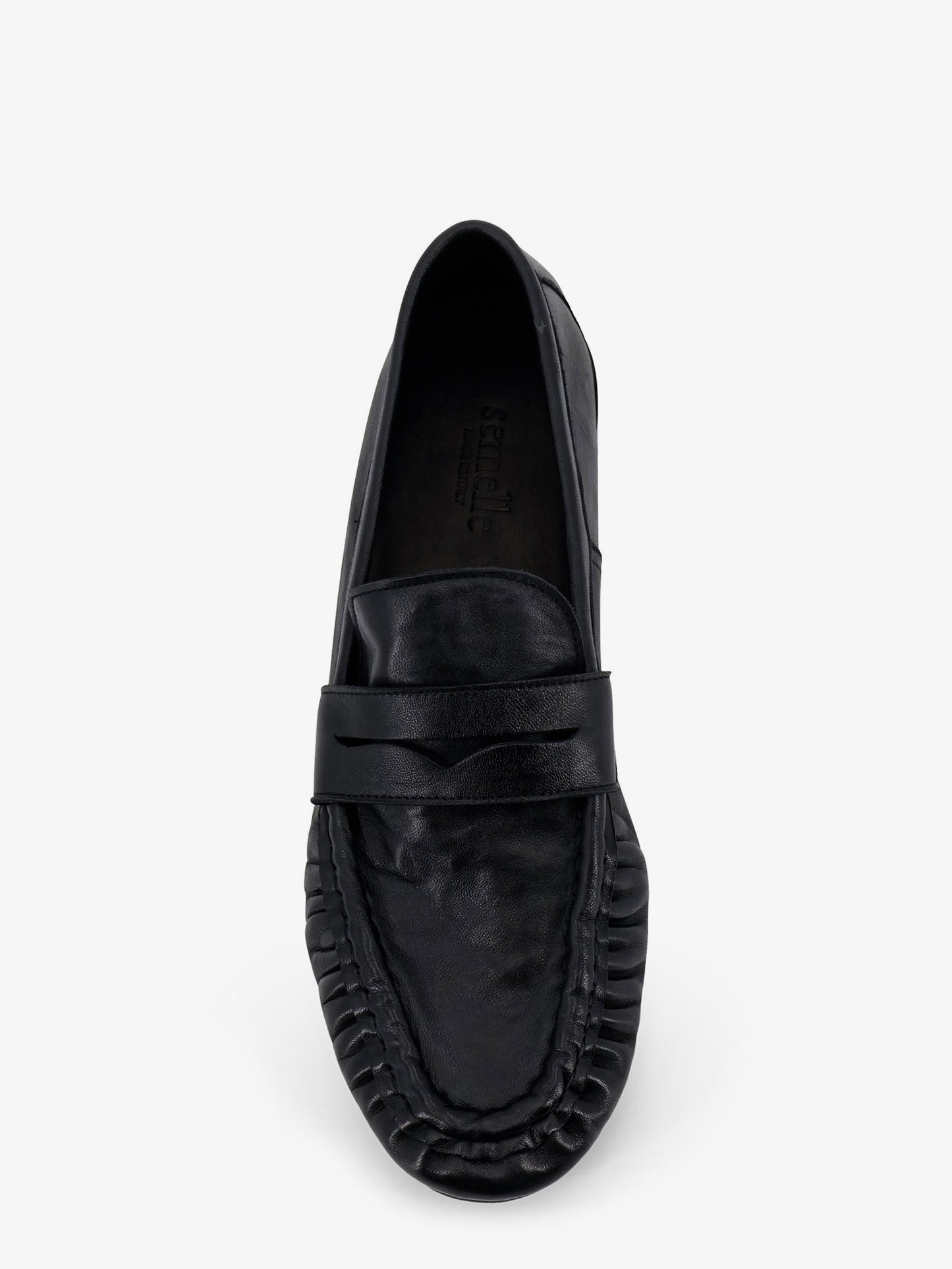 Leather loafers