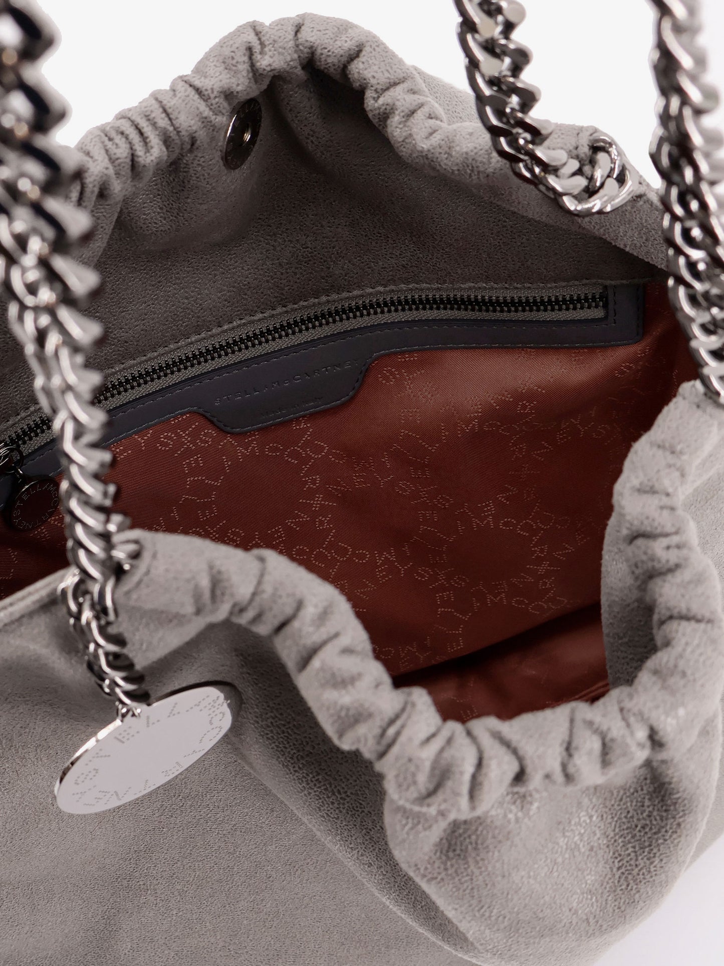 Falabella shoulder bag with metal drawstring