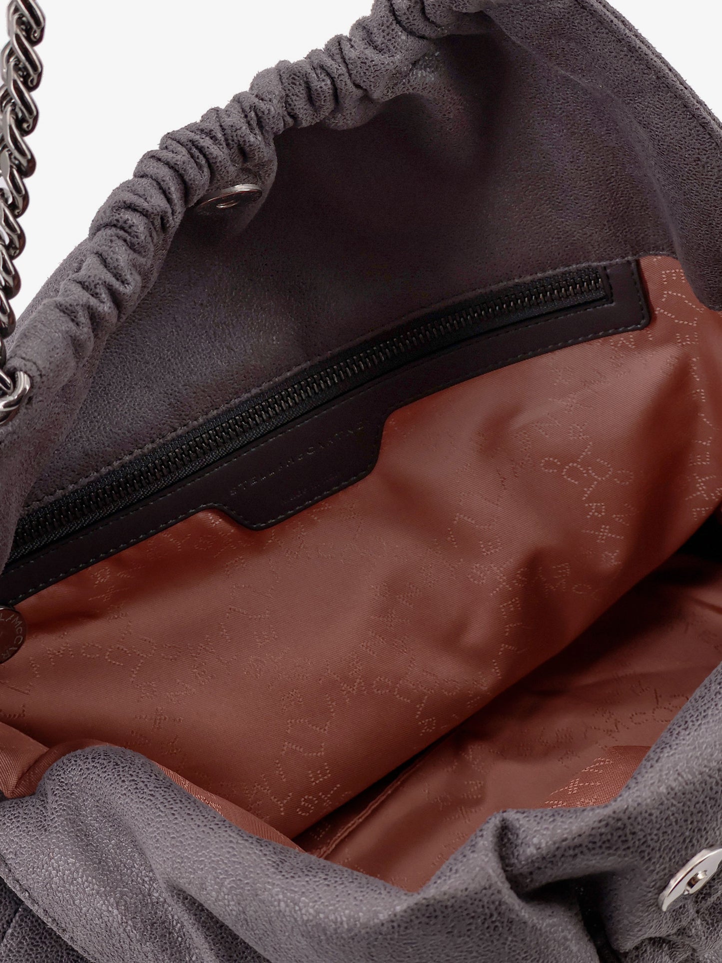 Borsa a spalla Falabella con coulisse in metallo