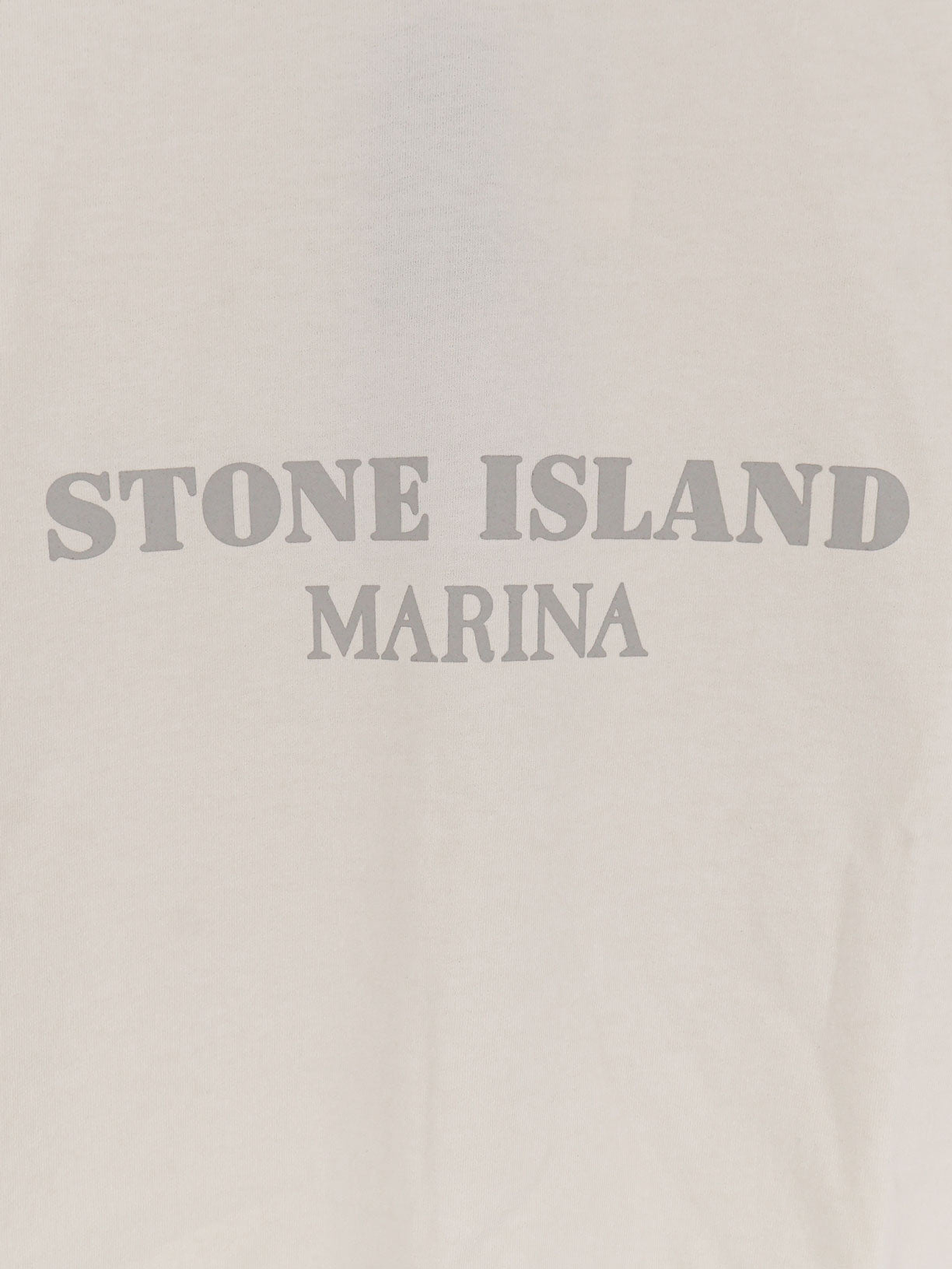 Cotton T-shirt with front logo print
