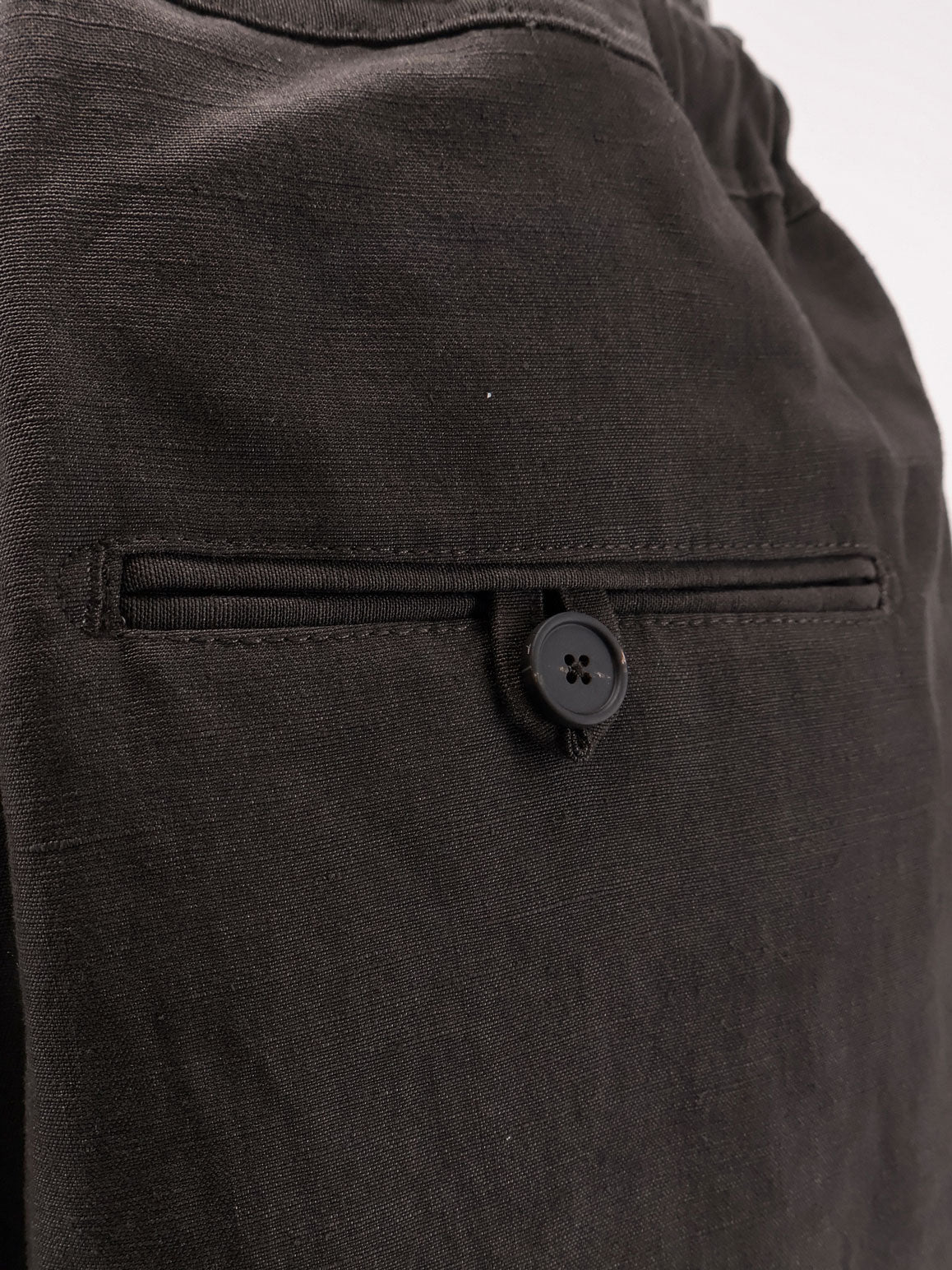 Linen and wool blend trousers