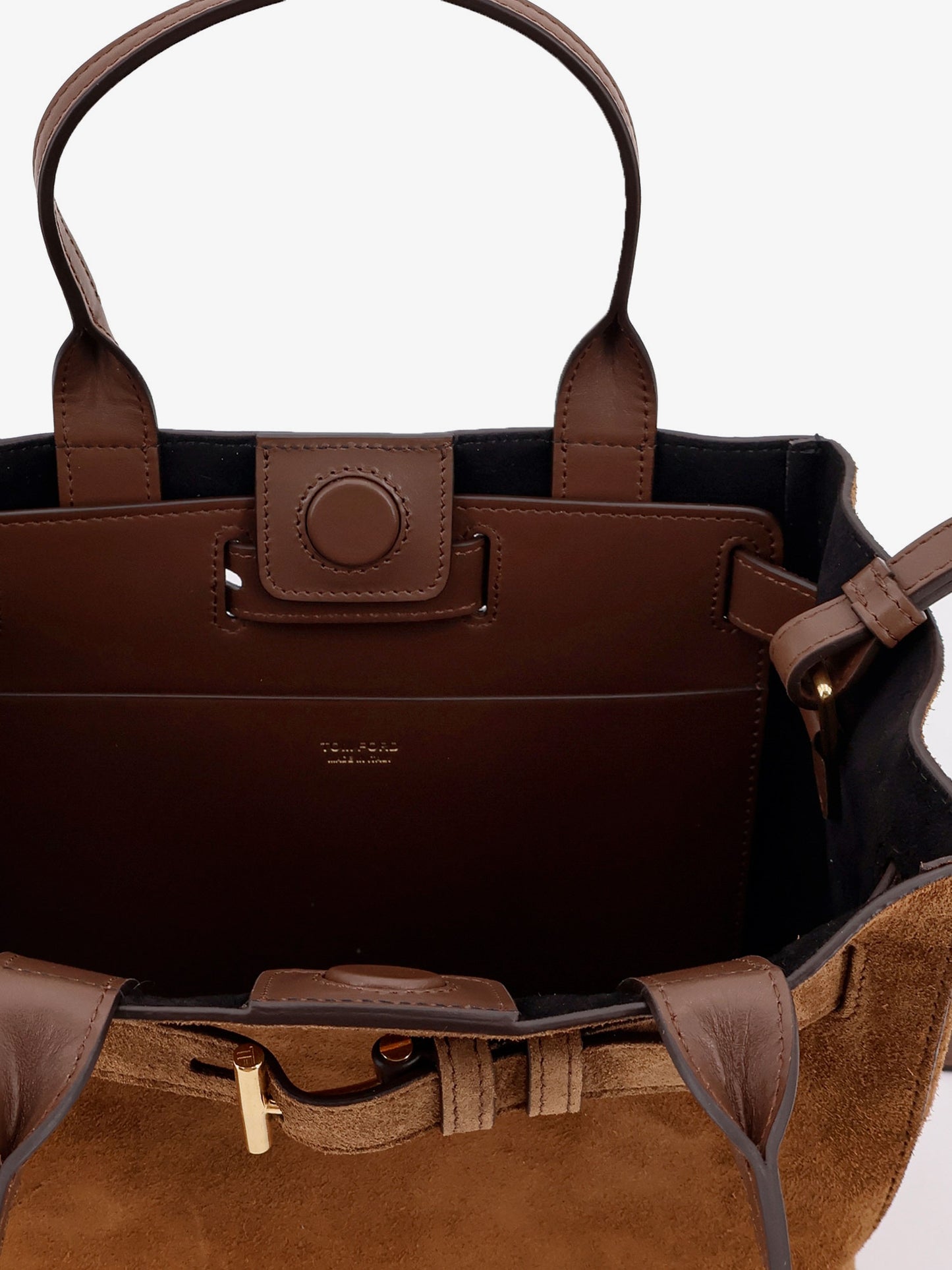 Audrey suede handbag