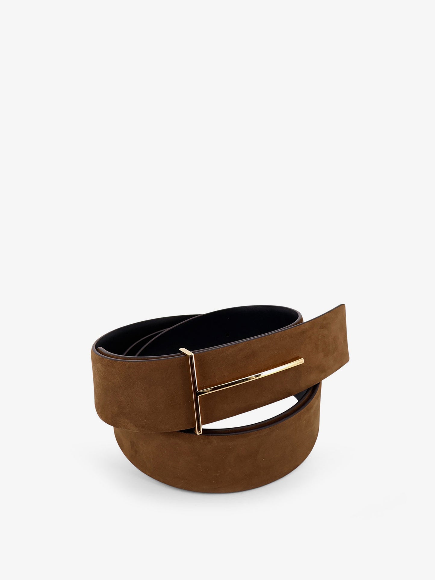 Suede belt