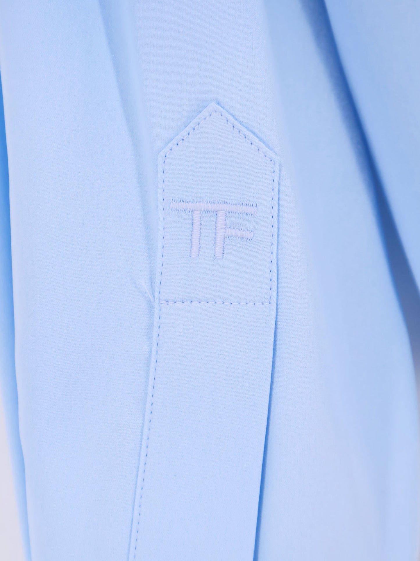 Stretch satin shirt