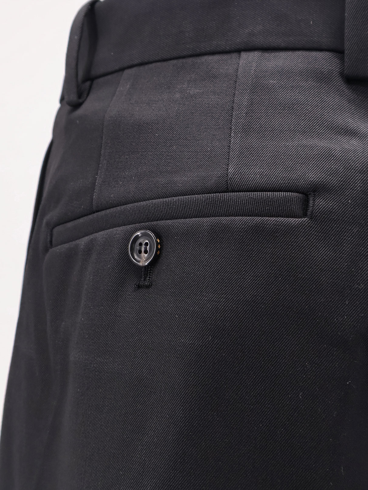 Wool blend trousers with frontal pinces