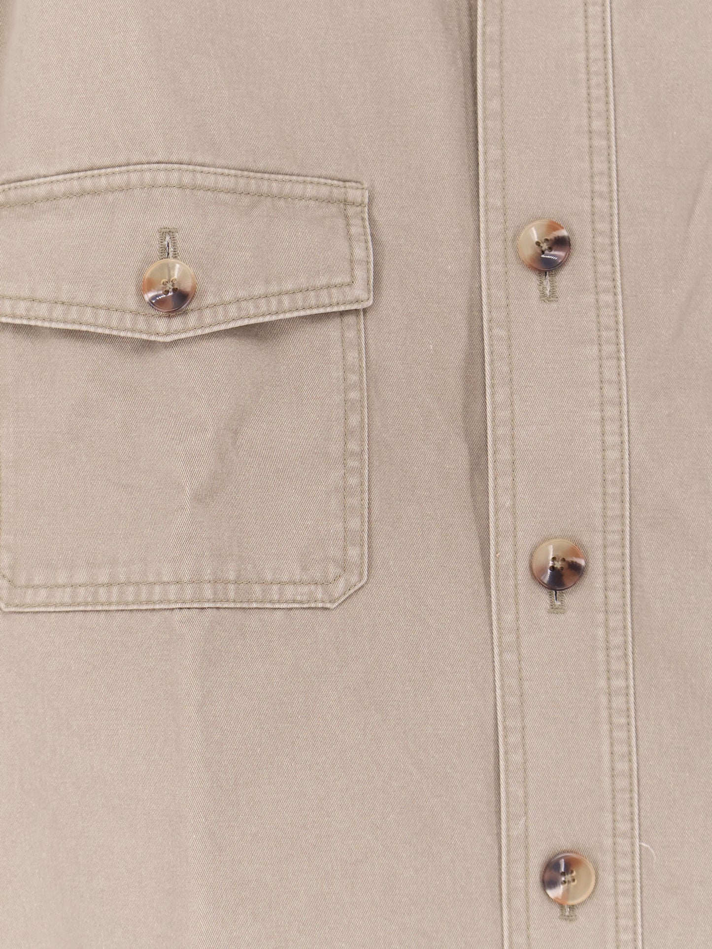 Oversized cotton shirt