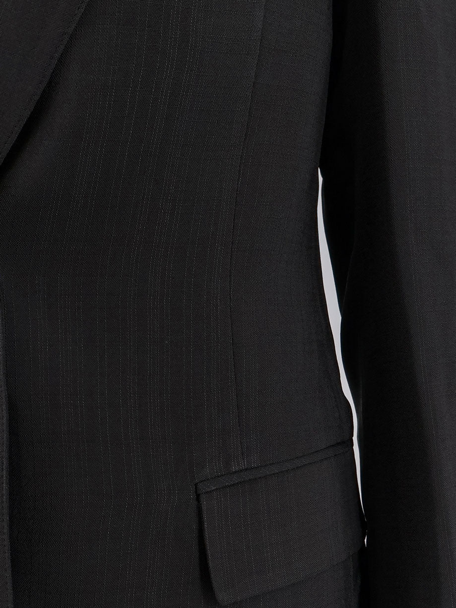 Airy Tailored rayon blazer