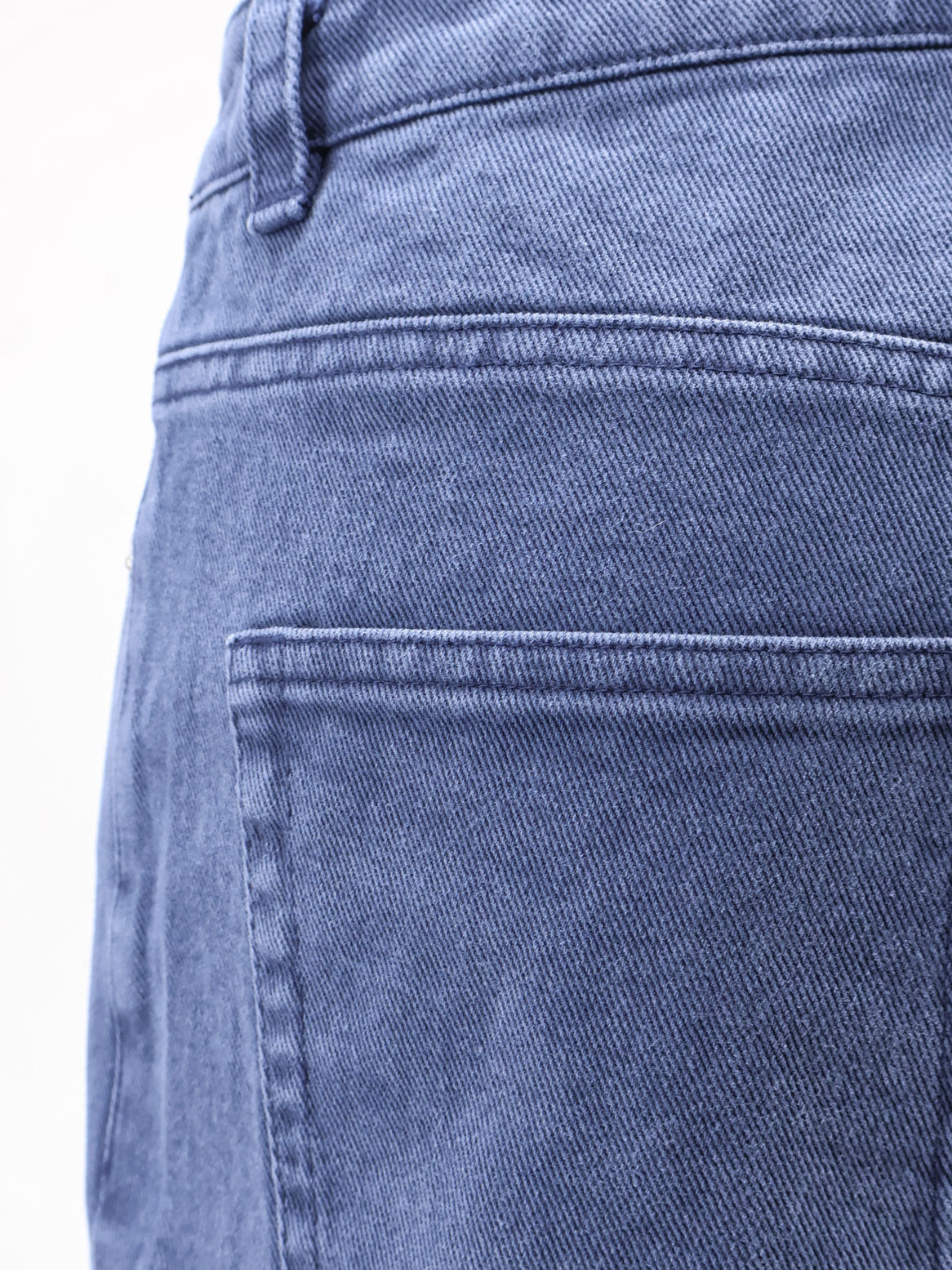 Blue denim jeans