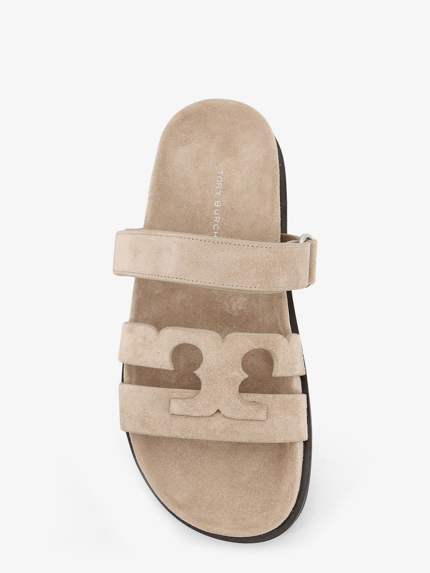 Ines low suede sandals