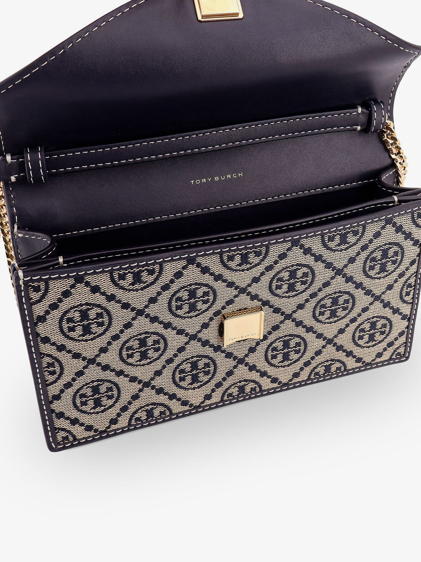 Borsa T-Monogram Envelope Chain Wallet