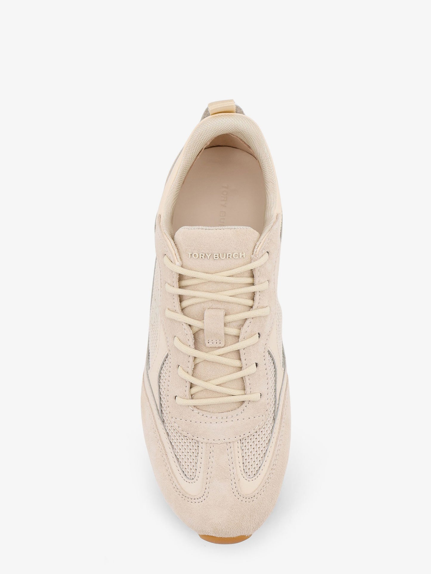 Field suede sneakers with leather inserts