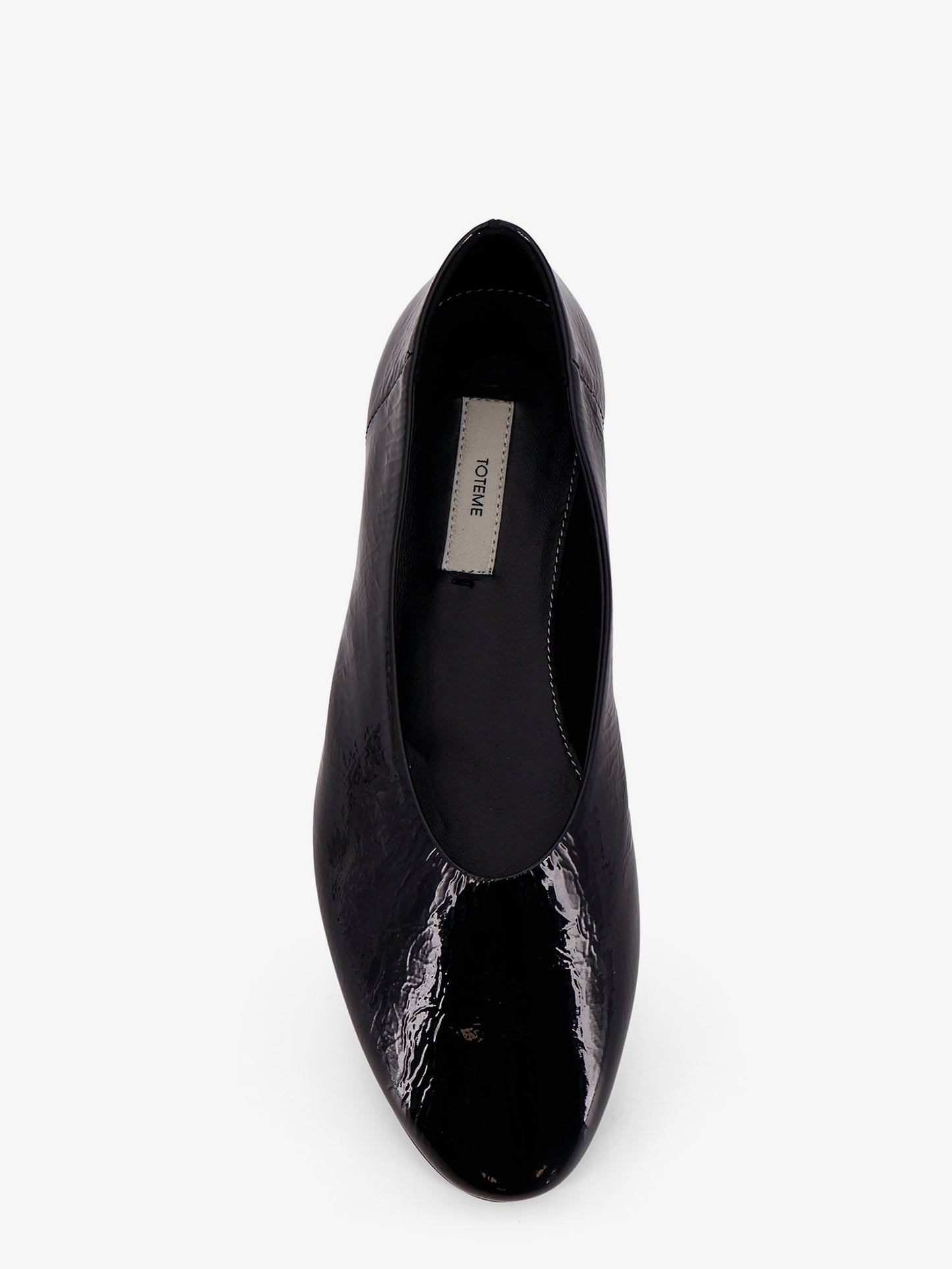 Patent leather ballerinas