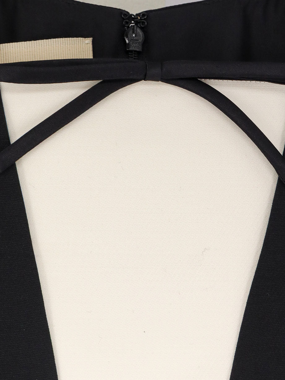 Virgin wool and silk mini dress