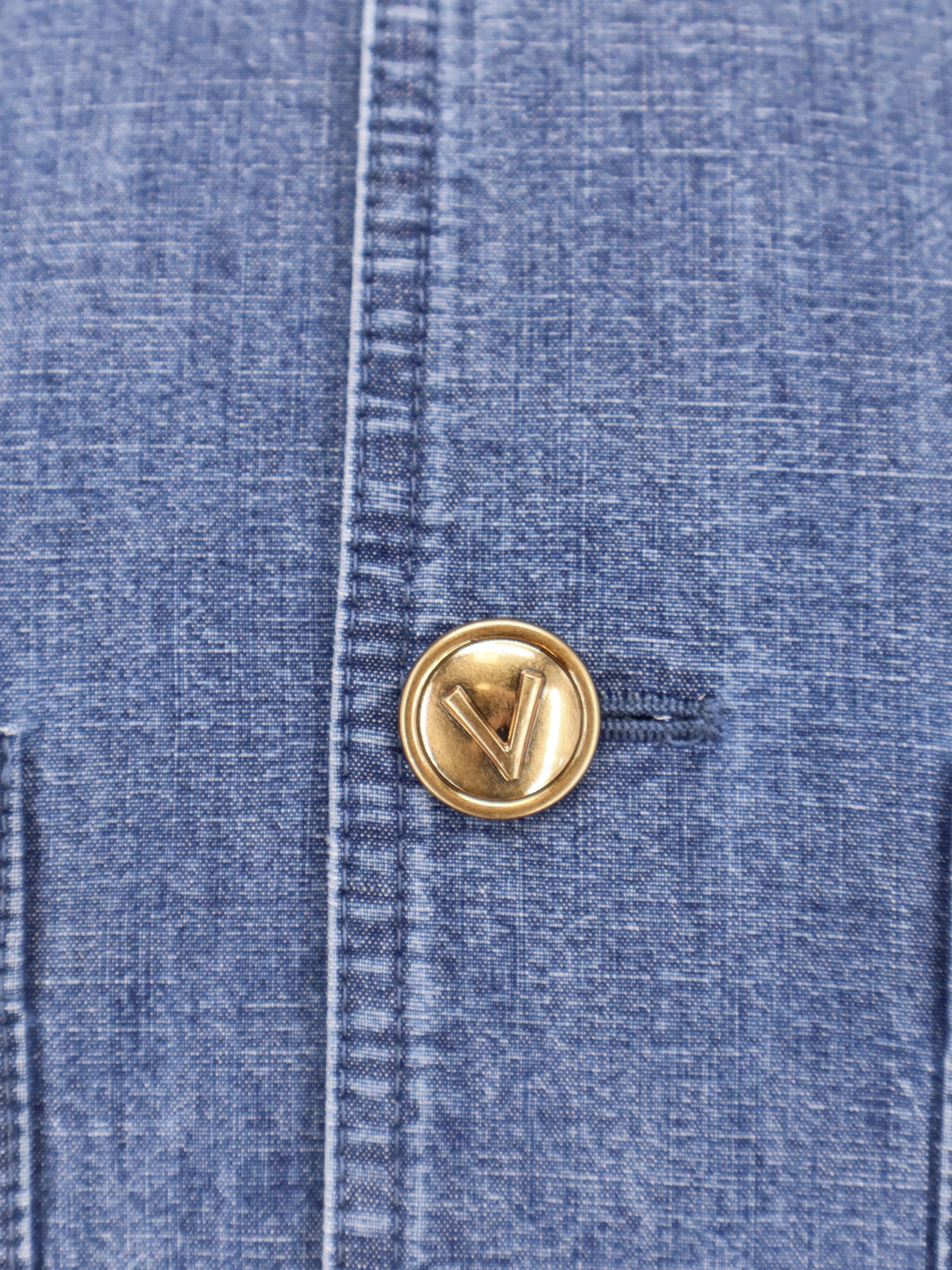 Valentino Denim Sahariana Jacket