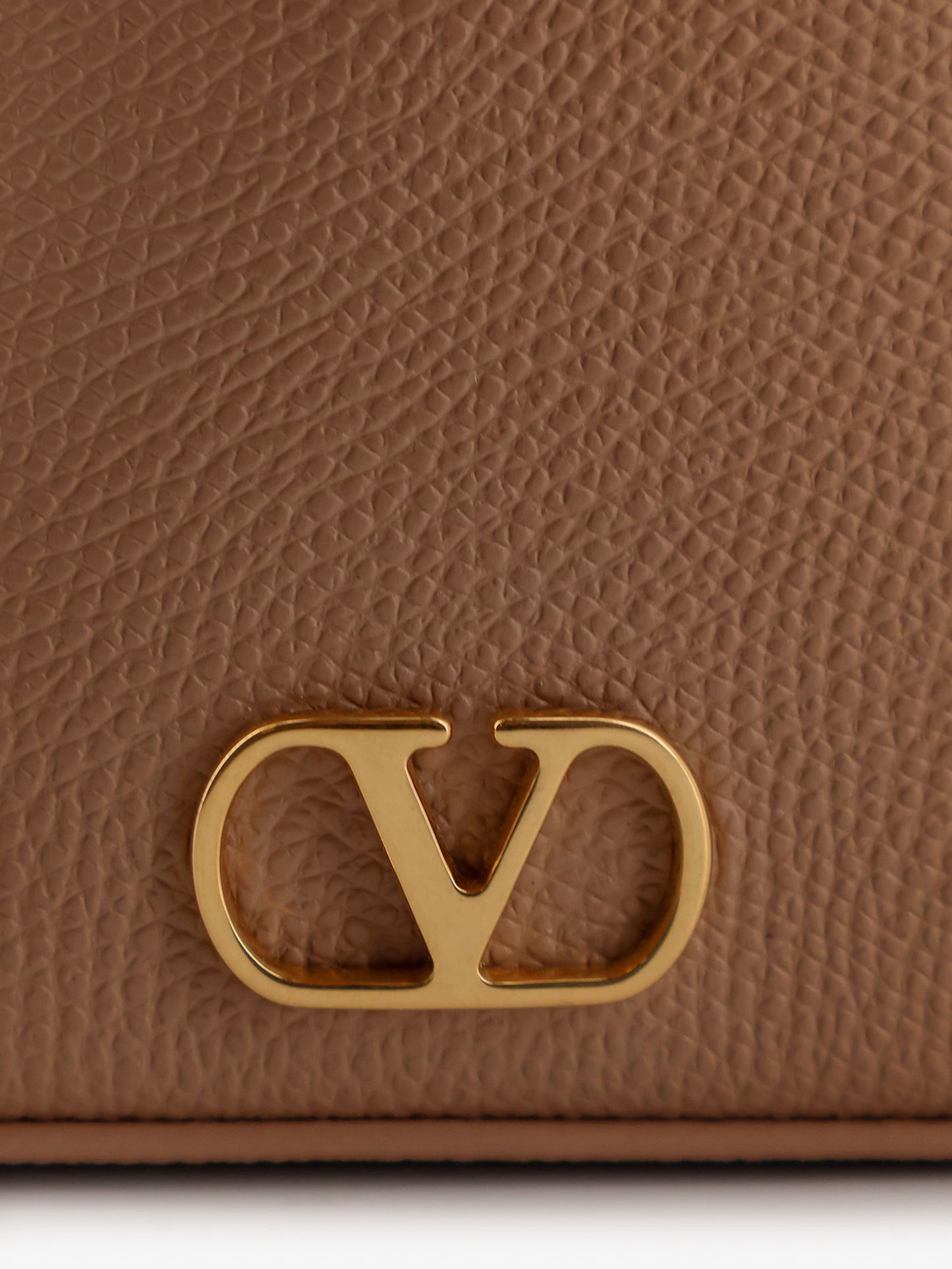 Vanity Case crossbody bag with VLogo Signature