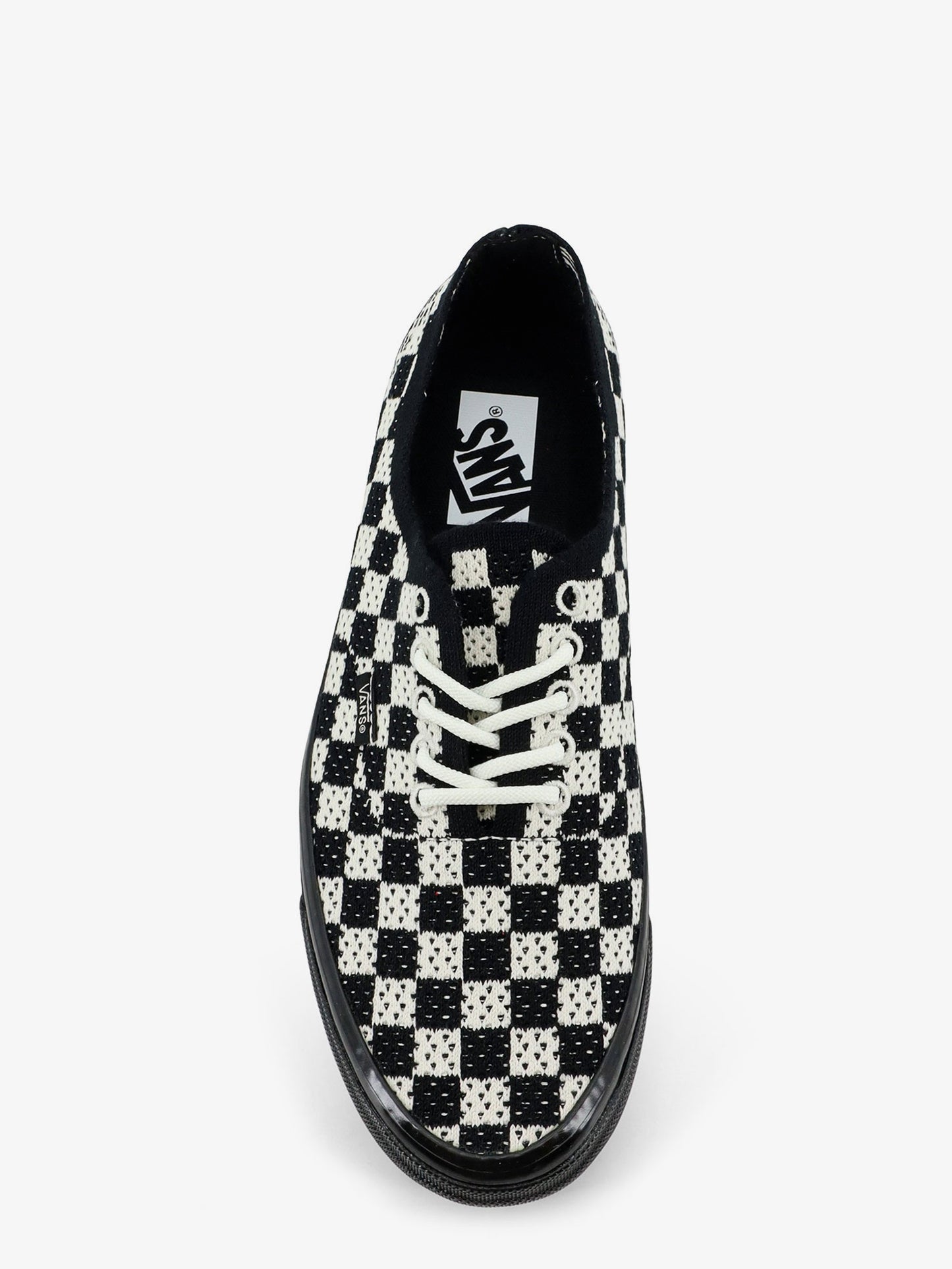 LX Authentic 44 fabric sneakers with a checkerboard pattern