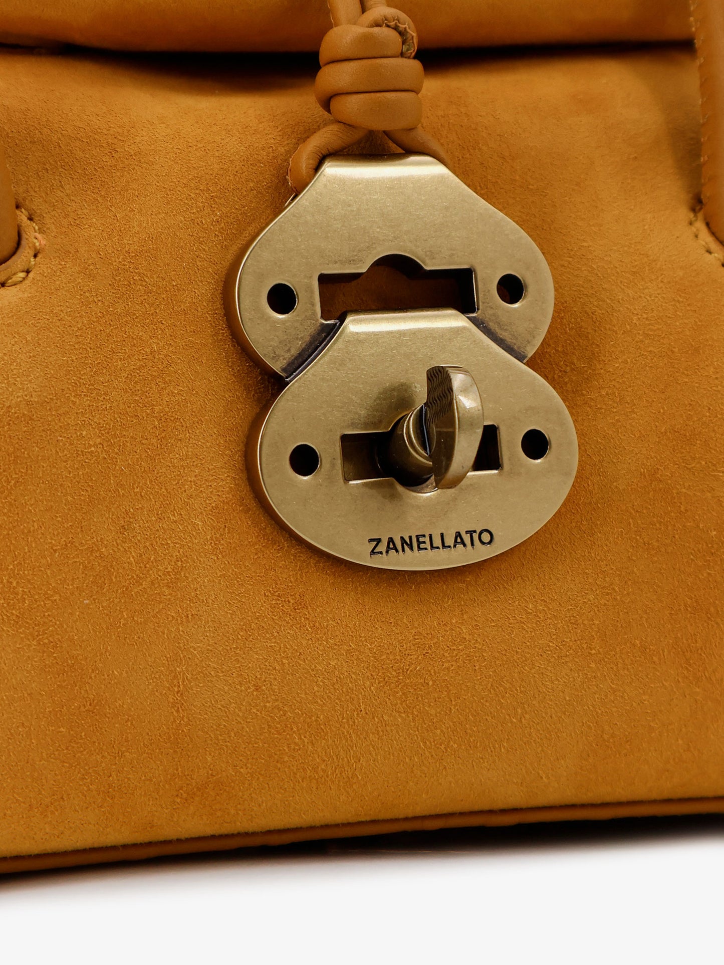 Borsa a tracolla Dotta in suede