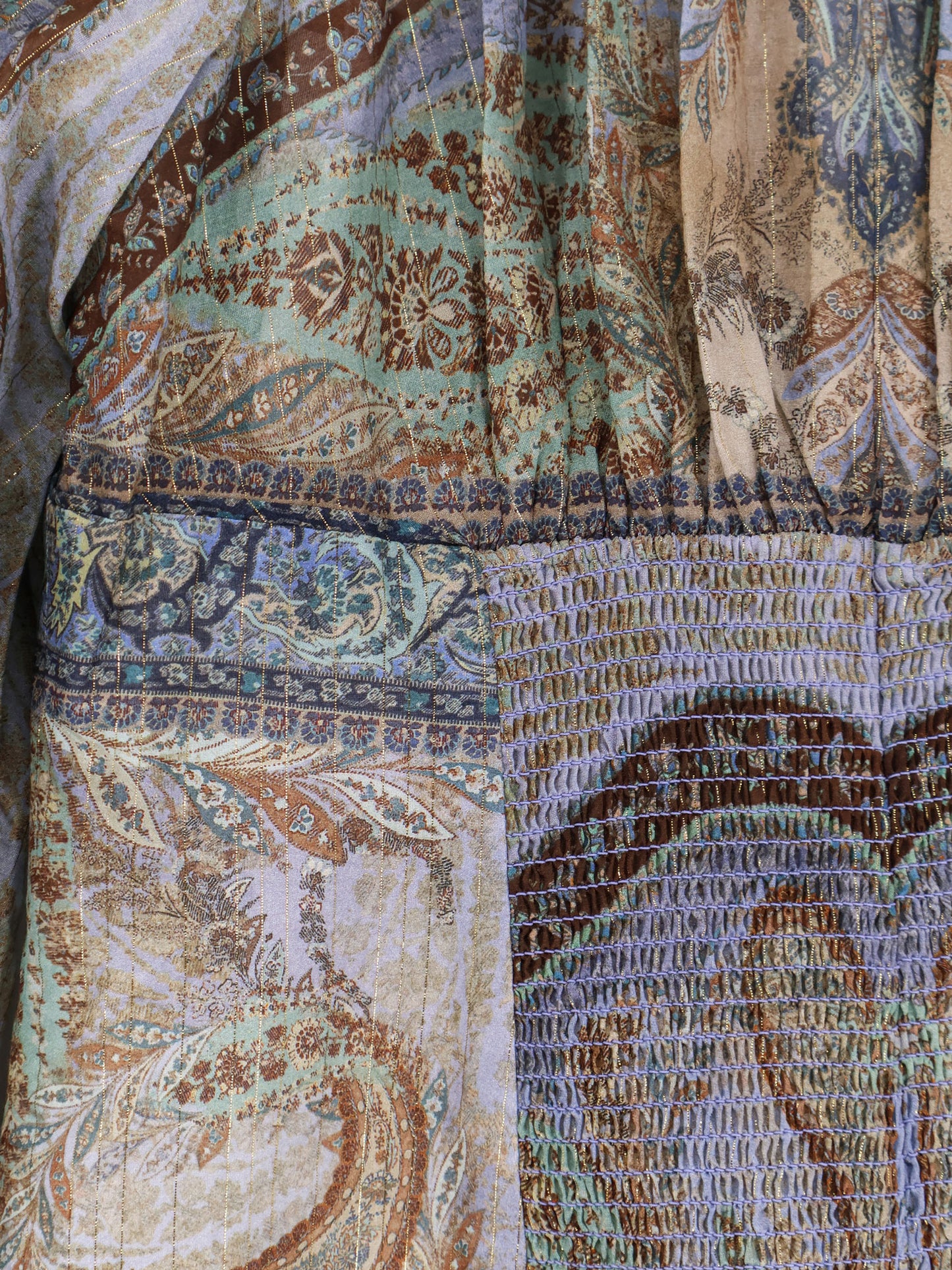 Wanderlust Cotton And Silk Mini Dress