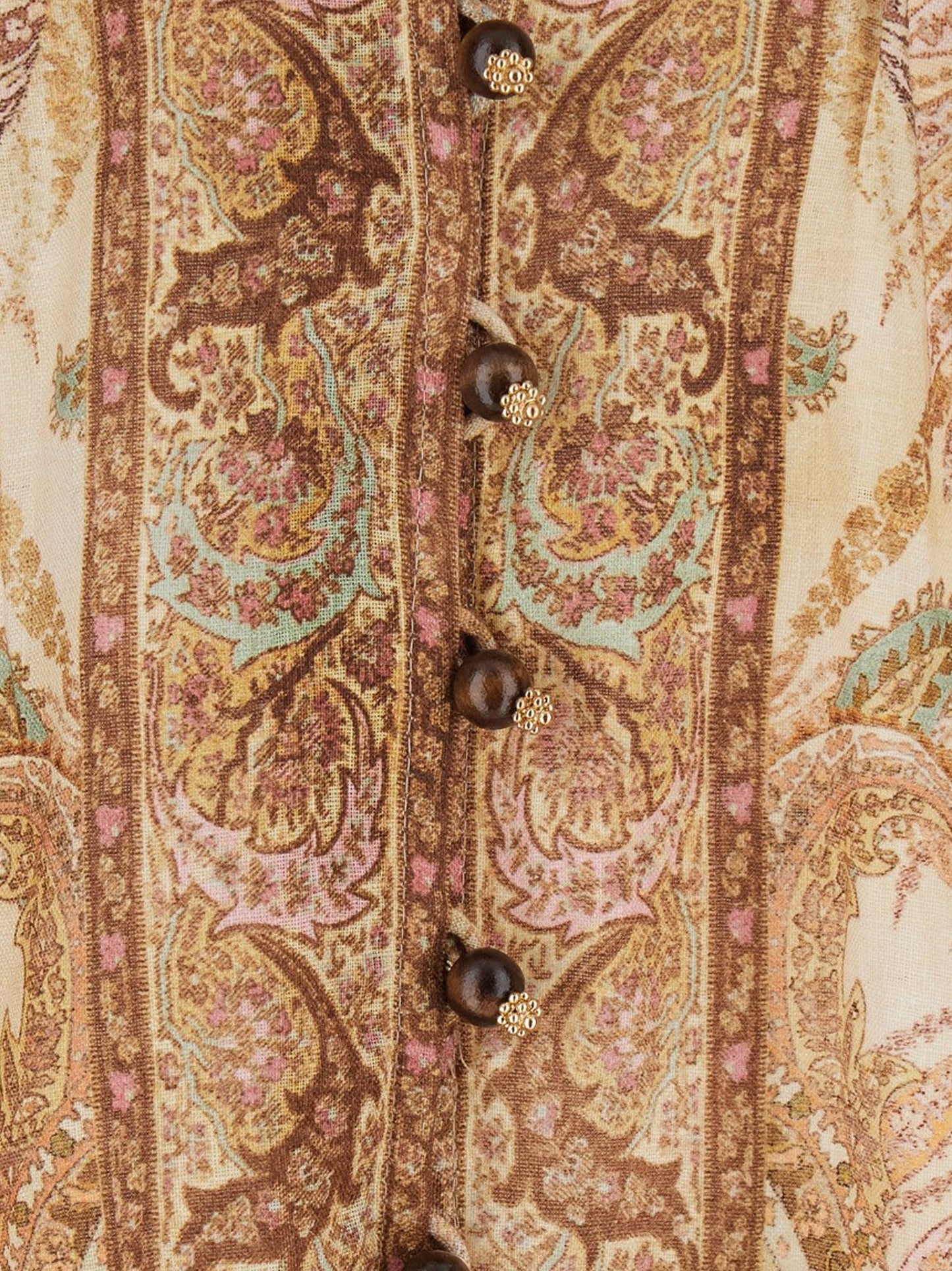 Wanderlust multicolor linen dress