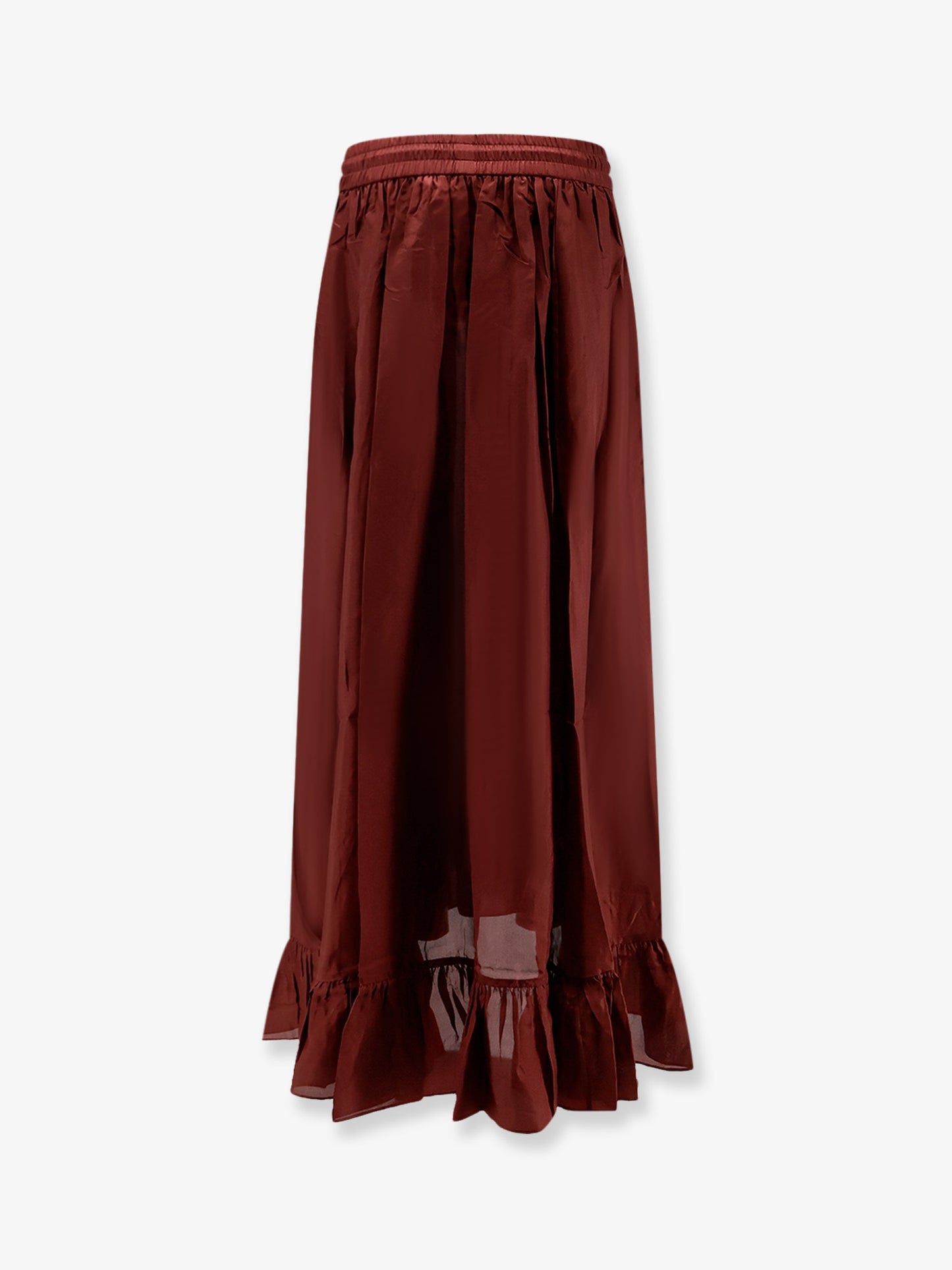 Aster silk skirt