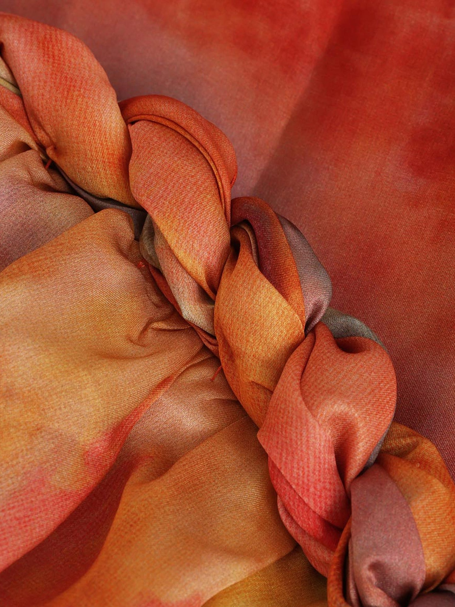 Luna Twist Bandeau Gown silk dress