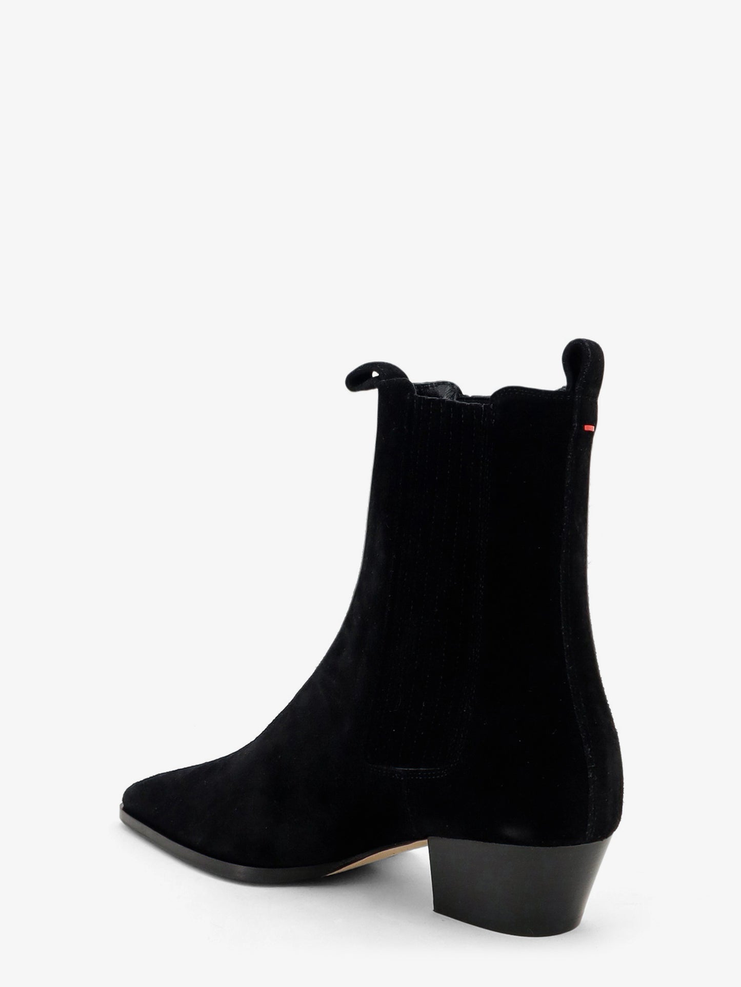 Suede ankle boots