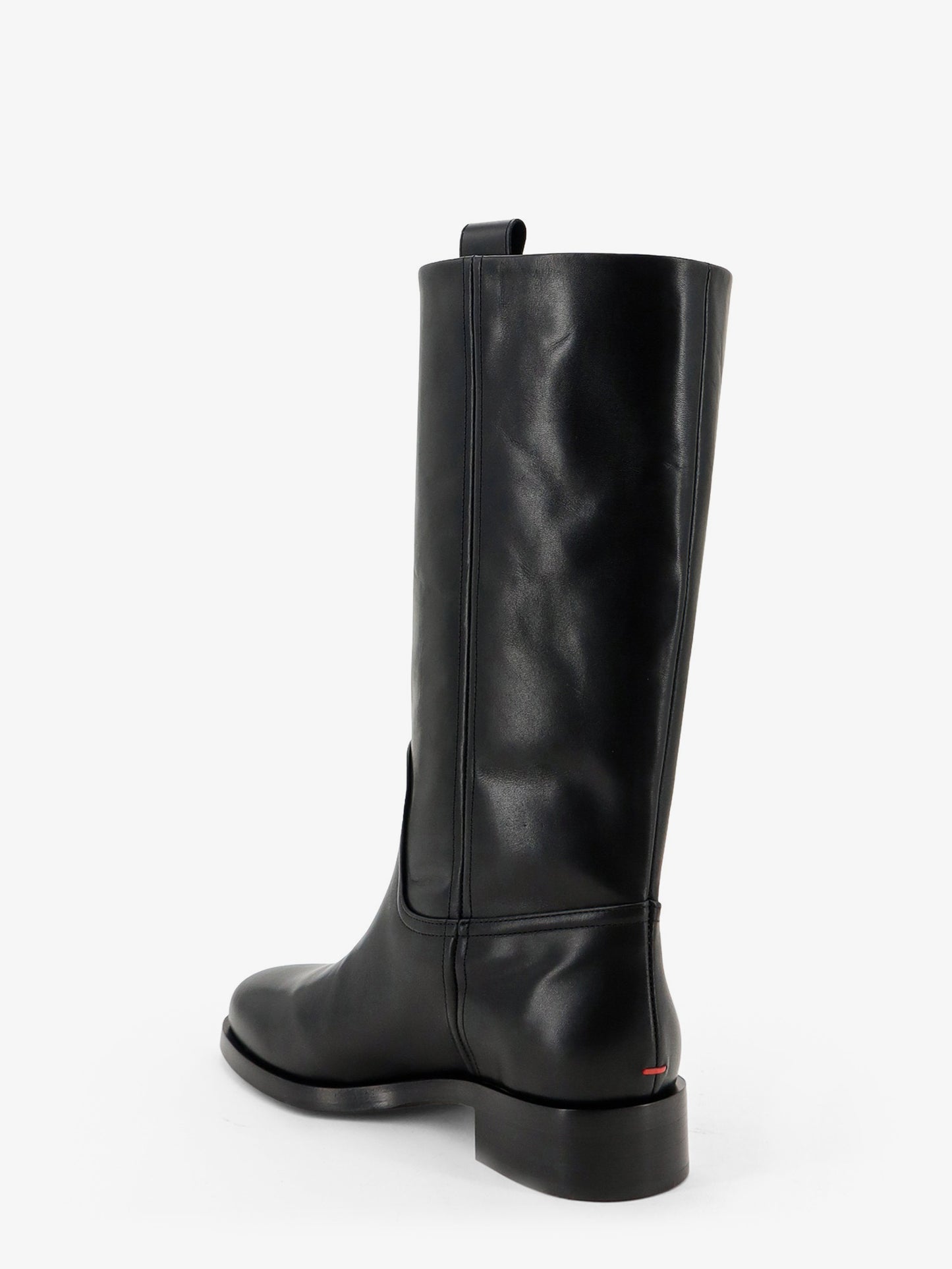 Leather boots