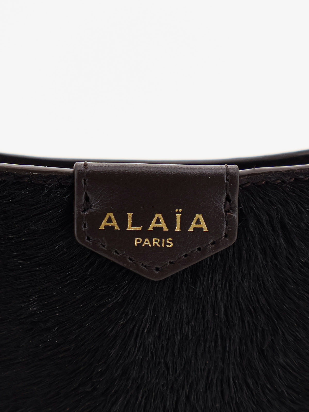 Borsa a mano Hobo in cavallino