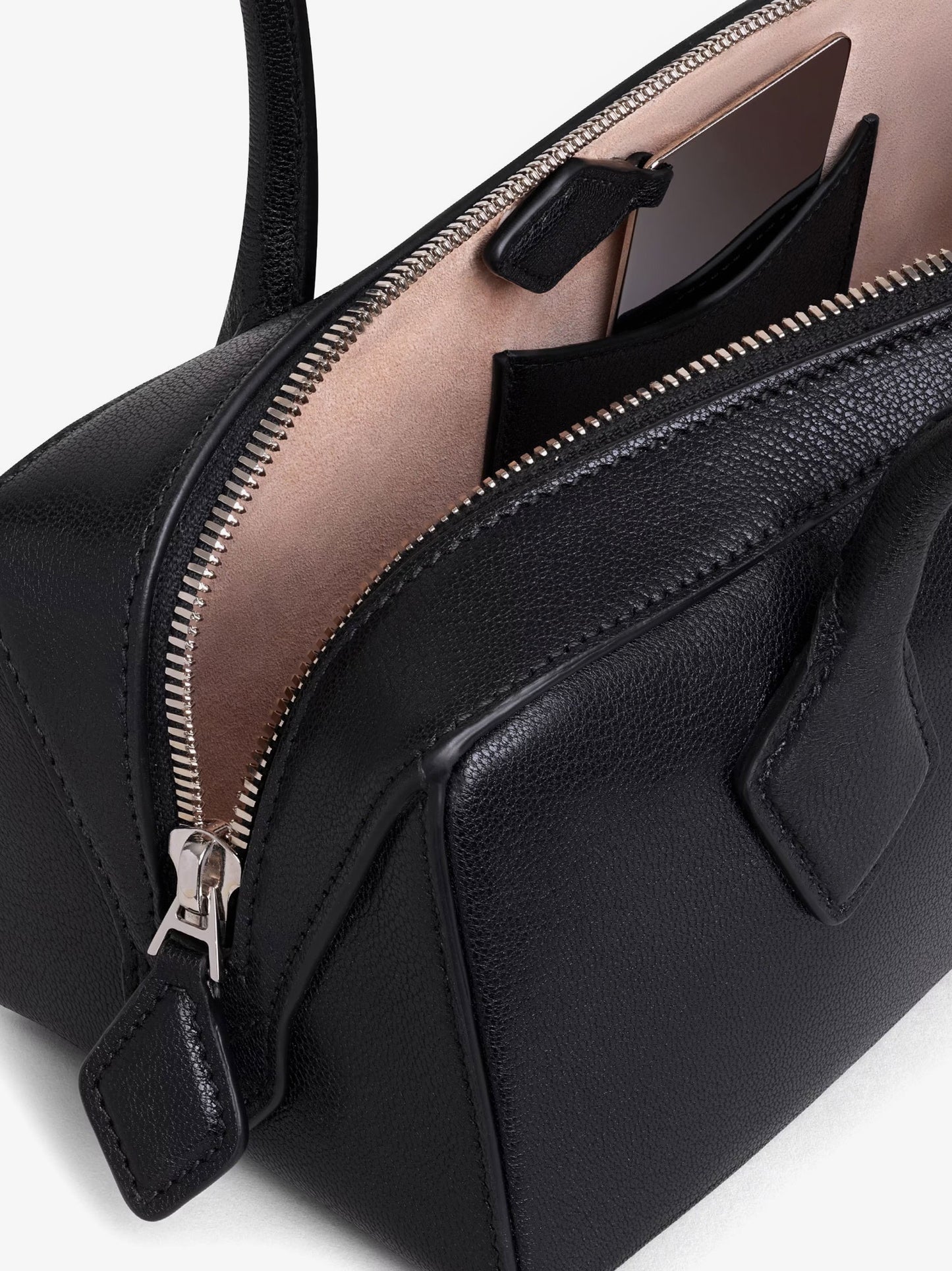 Le Teckel Medium leather shoulder bag