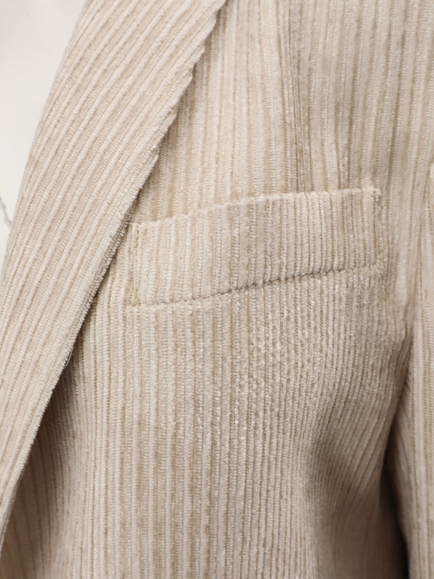 Blazer in velluto a coste