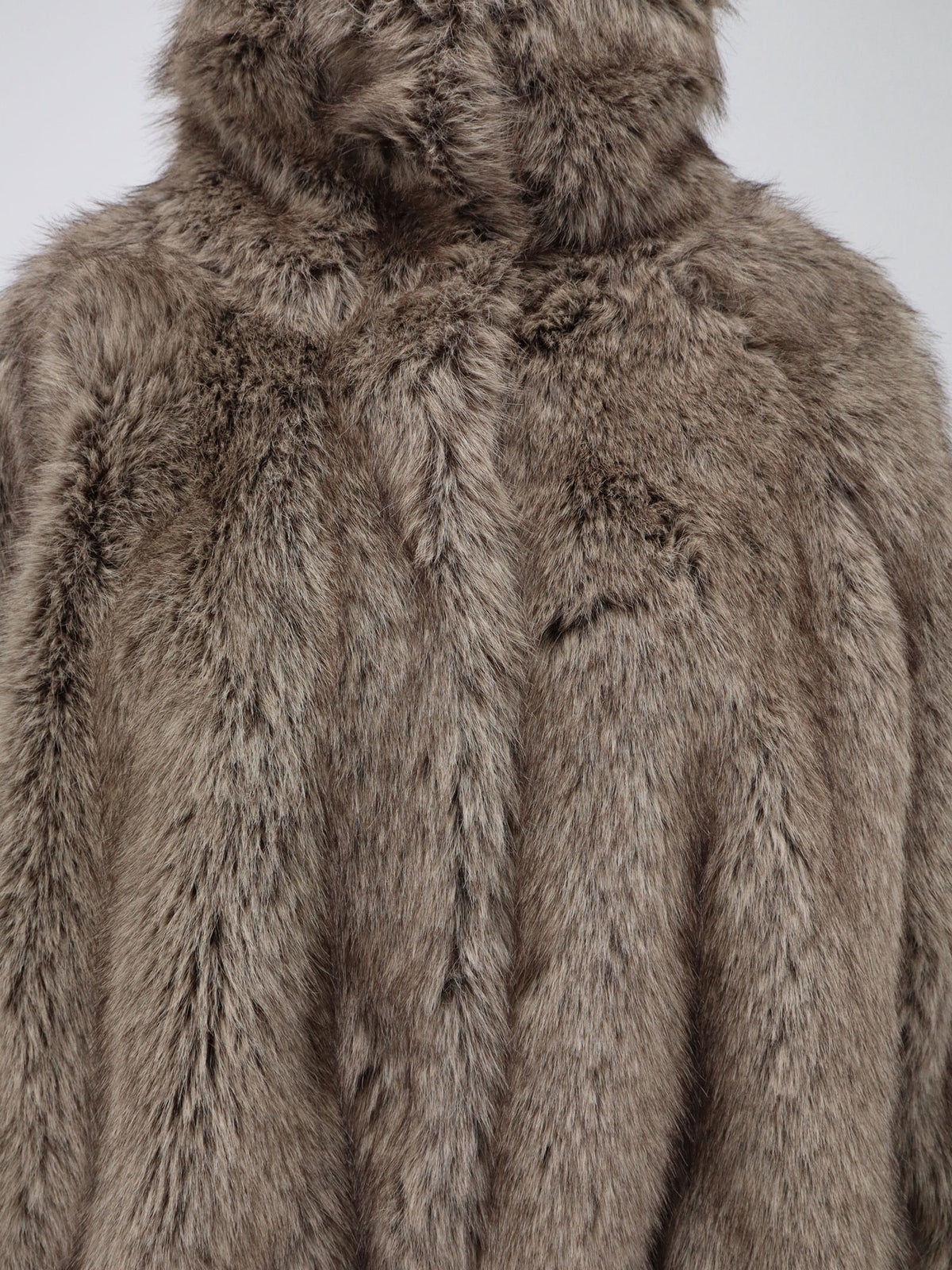 Faux fur jacket