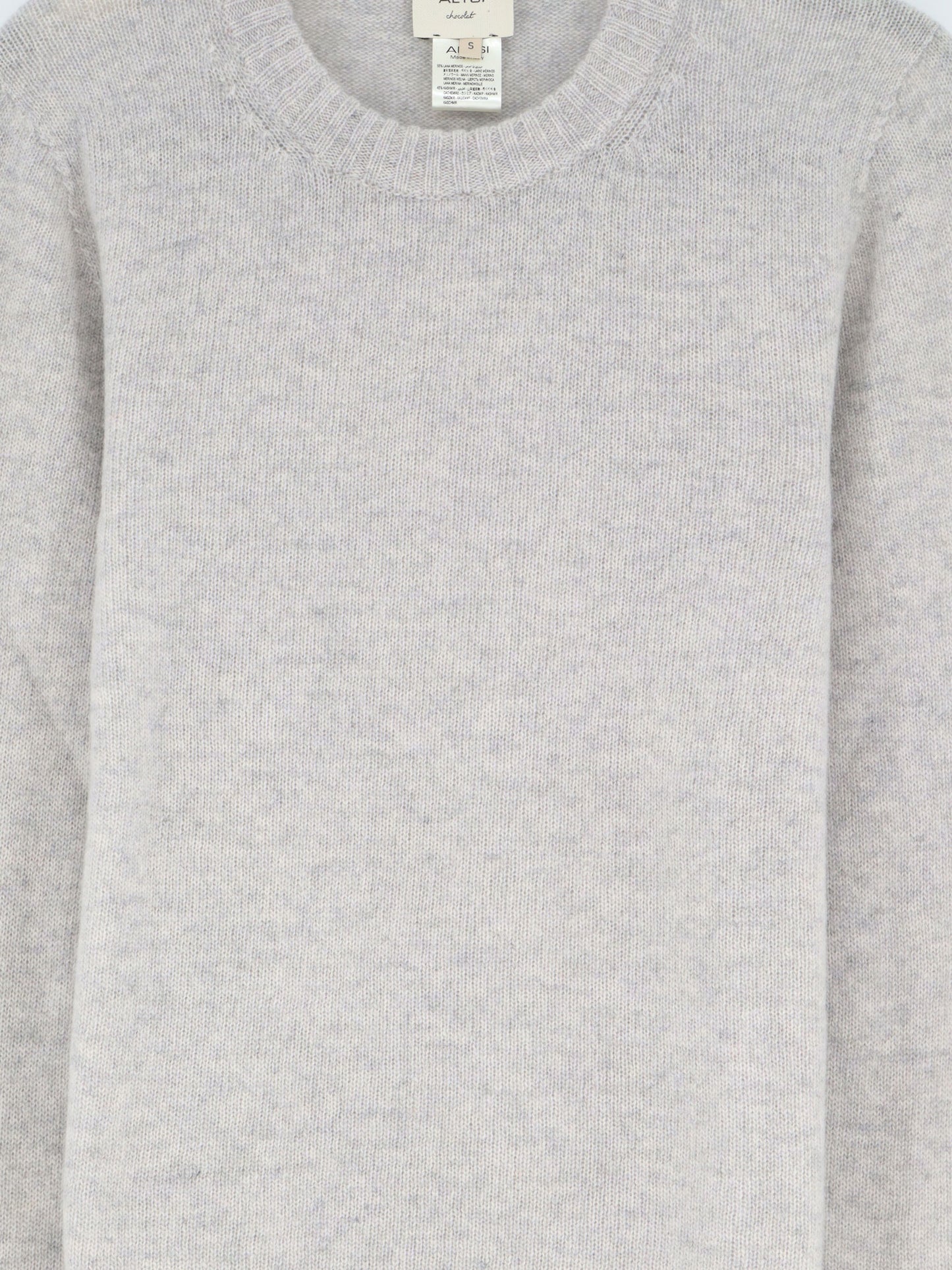 Merino wool and cashmere blend sweater