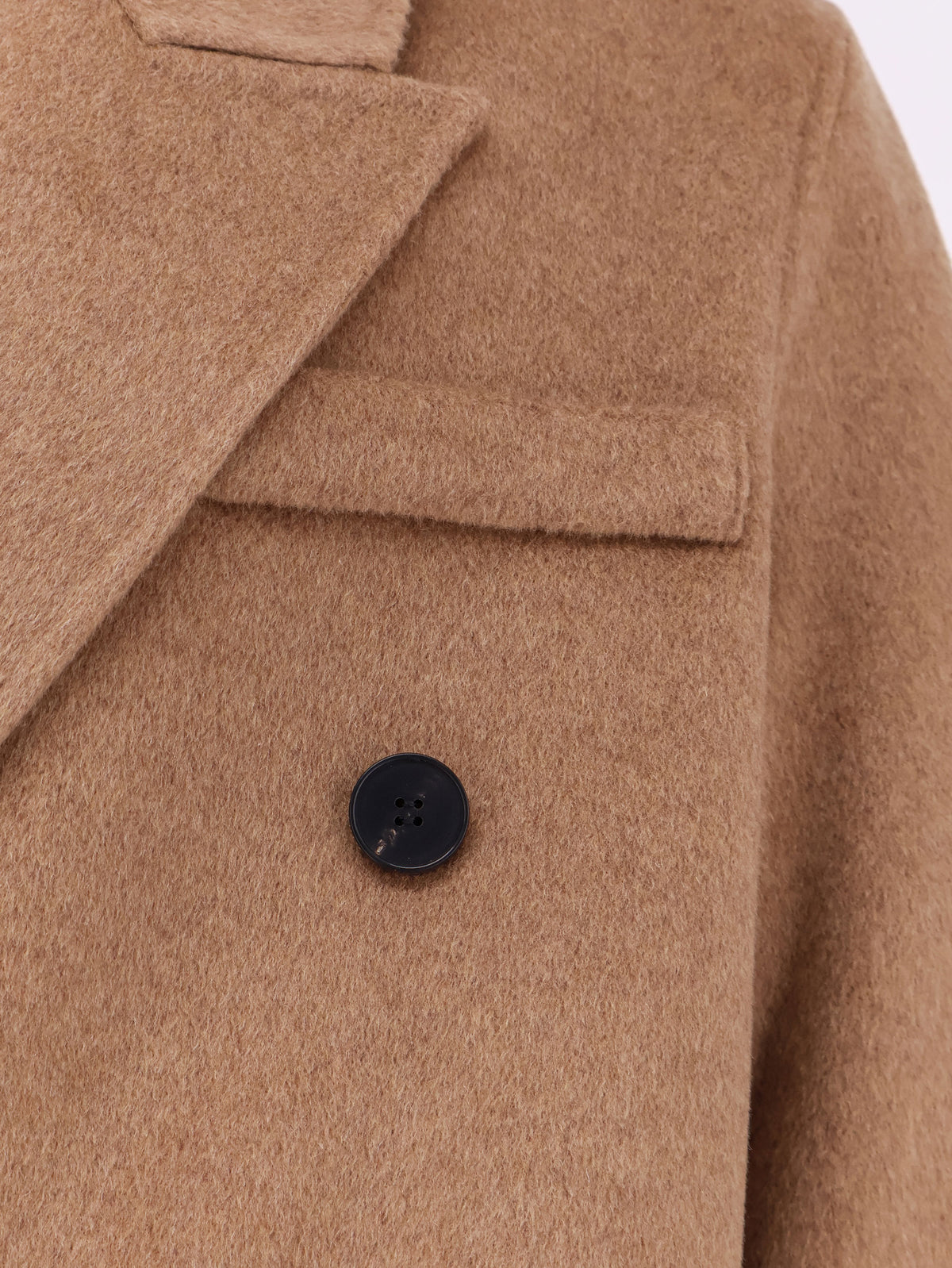 Wool and cashmere blend coat