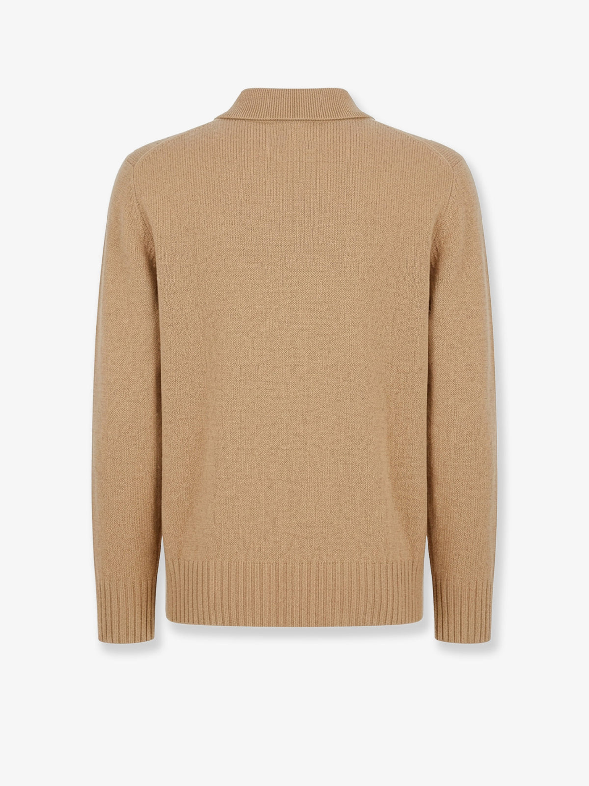 Maglia Polo in lana e cashmere