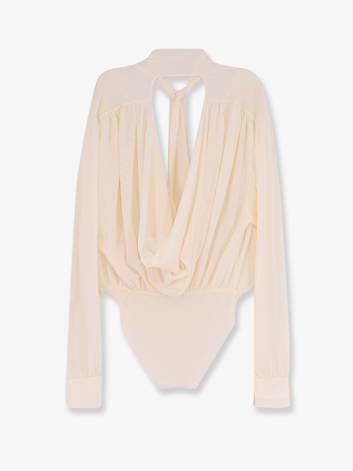 Keila Sheer stretch tulle bodysuit