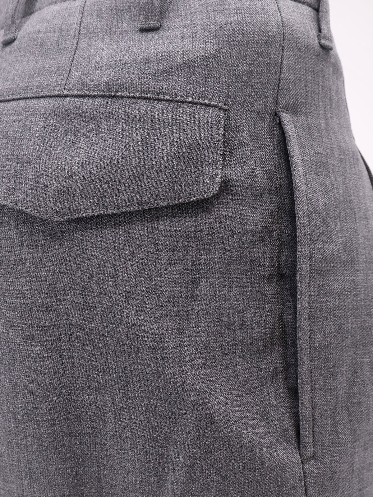 Virgin wool trousers