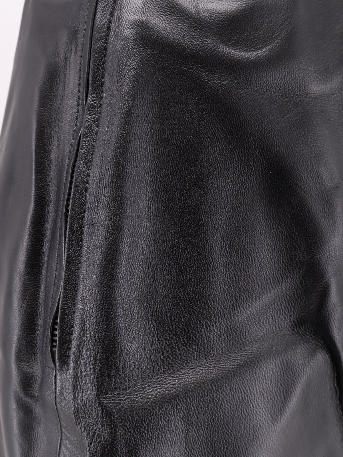 Leather skirt