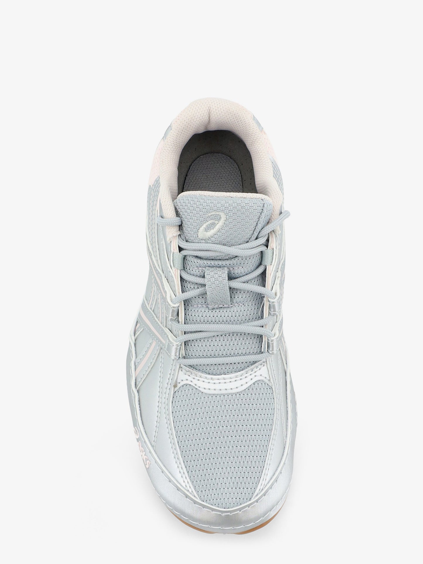 Mesh and leather Hypersync sneakers with embroidered logo