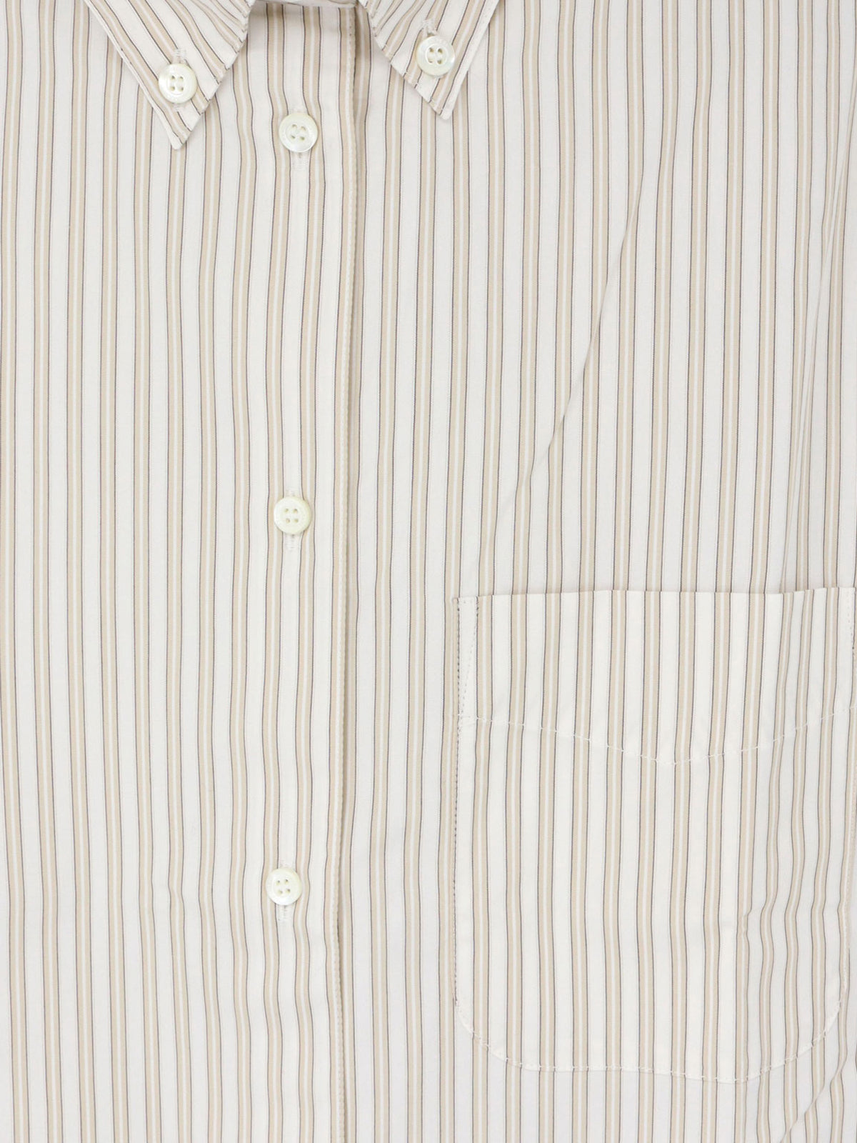 Camicia in cotone a righe