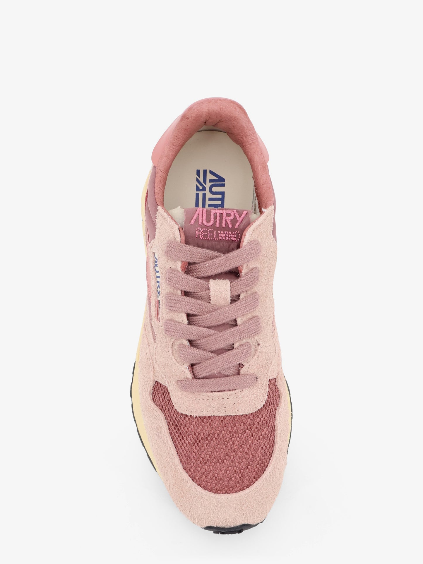Reelwind Low mesh and suede sneakers with side logo