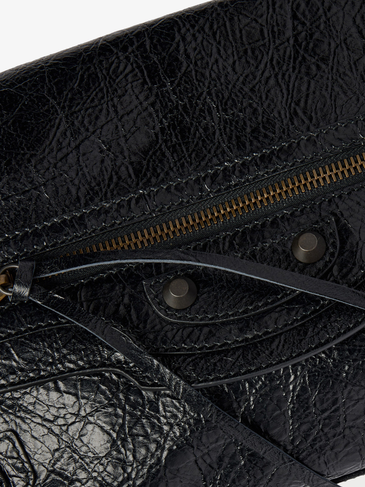 Le City leather clutch bag