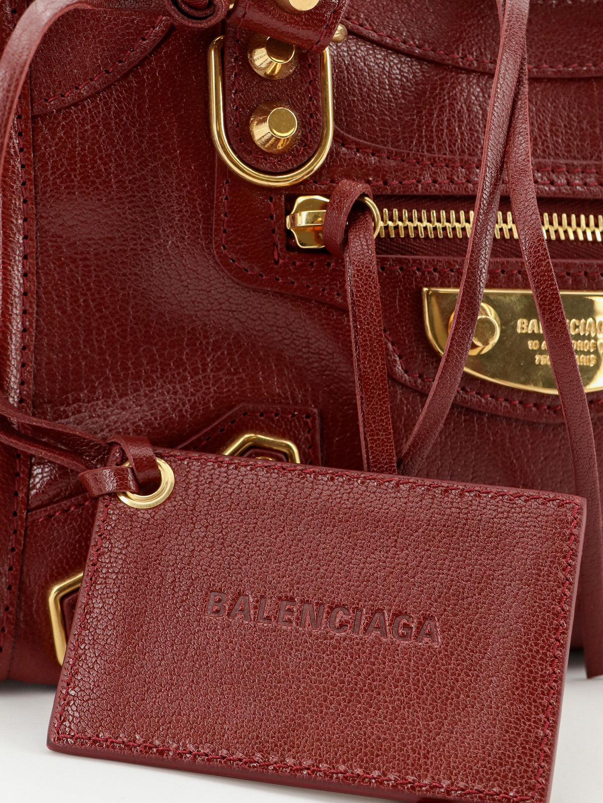 Le City Uptown Mini leather handbag