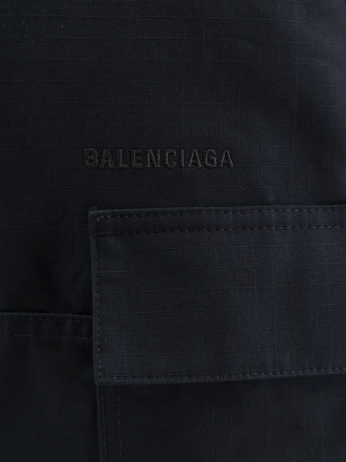 Straight Fit Cargo cotton trousers