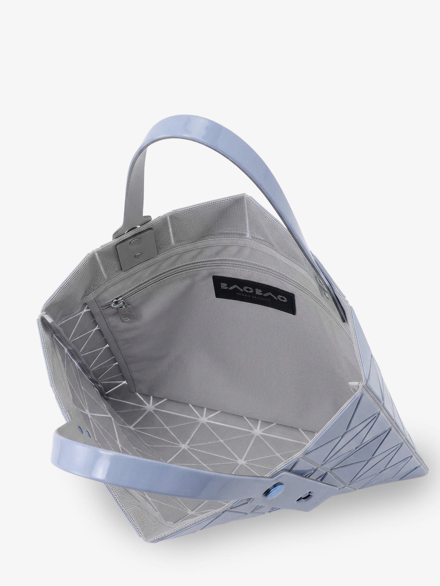Lucent One Tone Geometric Pattern Shoulder Bag
